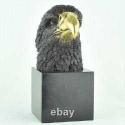 Eagle Bird Animal Sculpture Statue Art Deco Art Nouveau Style Bronze