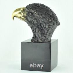 Eagle Bird Animal Sculpture Statue Art Deco Art Nouveau Style Bronze