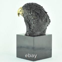 Eagle Bird Animal Sculpture Statue Art Deco Art Nouveau Style Bronze