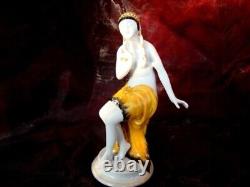 Figurine Statue Bather Pin-up Sexy Style Art Deco-German Style Art Nouveau