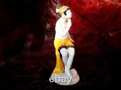 Figurine Statue Bather Pin-up Sexy Style Art Deco-German Style Art Nouveau