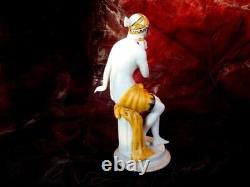 Figurine Statue Bather Pin-up Sexy Style Art Deco-German Style Art Nouveau