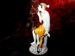 Figurine Statue Bather Pin-up Sexy Style Art Deco-German Style Art Nouveau