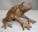 Frog Animalier Style Art Deco Style Art Nouveau Bronze Statue Sculpture