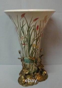 Frog Figurine Vase Style Art Deco Style Art New Porcelain