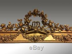 Grand Golden Mirror Louis XVI In 1900