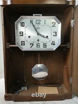 Horloge Pendule Carillon 6 Tiges Style Art Nouveau Odo Circa 1890 Decoration Kn