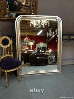 Ice / Louis Philippe Mirror Silvered Wood 138 X 110 CM
