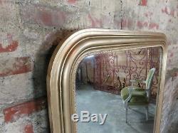 Ice / Louis Philippe Style Mirror In Gilded Wood 138 X 110 CM