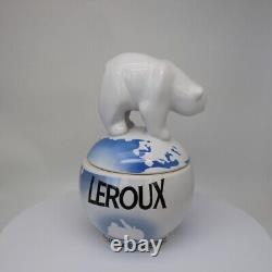 Jewelry Box Animal Bear Leroux Art Deco Art Nouveau Porcelain