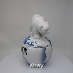 Jewelry Box Animal Bear Leroux Art Deco Art Nouveau Porcelain