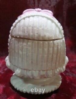 Jewelry Box Baby Figurine Art Deco Art Nouveau Porcelain