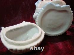 Jewelry Box Baby Figurine Art Deco Style Art Nouveau Porcelain