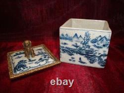 Jewelry Box Dog Figurine Animal Style Art Deco Art Nouveau Porcelain