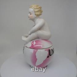 Jewelry Box Figurine Baby Junior Style Art Deco Style Art Nouveau Pig