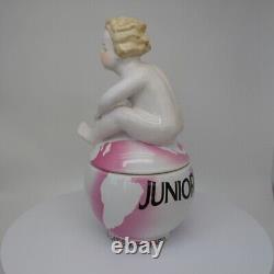 Jewelry Box Figurine Baby Junior Style Art Deco Style Art Nouveau Pig