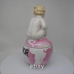 Jewelry Box Figurine Baby Junior Style Art Deco Style Art Nouveau Pig