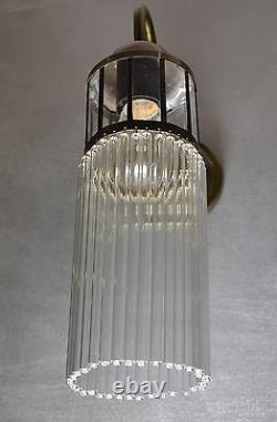 Lamp Art Deco Wall Sconce Antique Glass Wall Lighting Decorative Retro Style