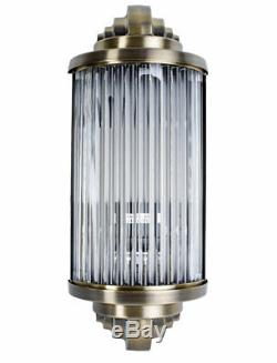 Lighting Film Lamp Glass Wall Lamp Art Deco Style 20er Years