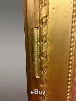 Louis XVI Style Gilt Mirror Pediment Tape