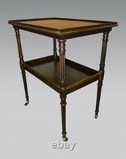 Louis XVI Style Mahogany Tea Table