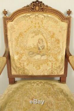 Louis Xvi-style Armchairs Tapestry Small Point