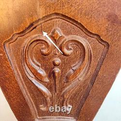 Magnificent Antique Carved Wooden Magazine Rack Art Nouveau Jugendstil Style