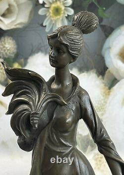 Magnificent Art Style New Victorian Pure 100% Bronze 13 Grand Sculpture
