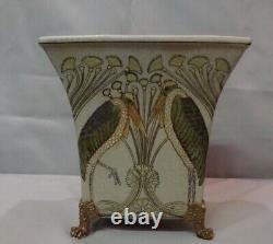 Marabout Bird Vase Art Deco Style Art Nouveau Porcelain