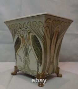 Marabout Bird Vase Art Deco Style Art Nouveau Porcelain