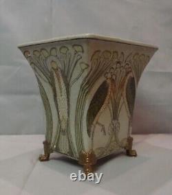 Marabout Bird Vase Art Deco Style Art Nouveau Porcelain