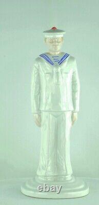 Marine Style Art Deco Style Art Nouveau Porcelain Statue Figurine