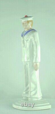 Marine Style Art Deco Style Art Nouveau Porcelain Statue Figurine