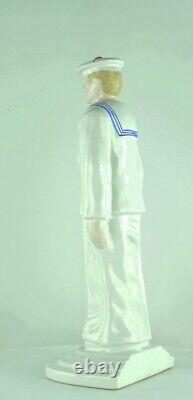 Marine Style Art Deco Style Art Nouveau Porcelain Statue Figurine