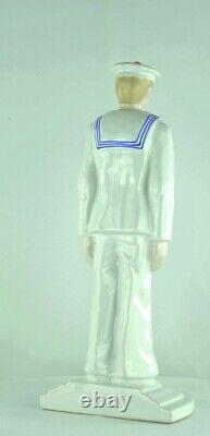 Marine Style Art Deco Style Art Nouveau Porcelain Statue Figurine