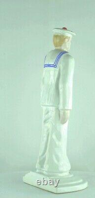 Marine Style Art Deco Style Art Nouveau Porcelain Statue Figurine