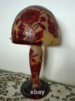 Mushroom Lamp Glass Multilayer Degage A L Acid Style Galle