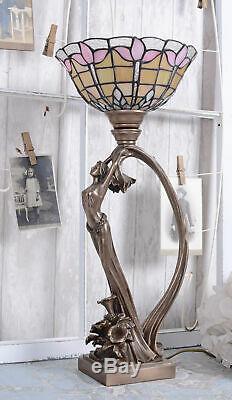 Office Art Nouveau Lamp Table Lamp Secession Style Woman New Sculpture