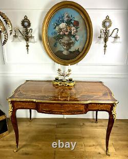 Old Plat Office In All Faces Label Orné Bronze Style Louis XV