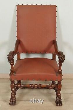 Pair Of Armchairs Style Louis XIII