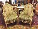 Pair Of Louis Xvi Armchairs Painted Style 1900s