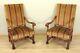 Pair Of Louis Xiii-style Walnut Armchairs