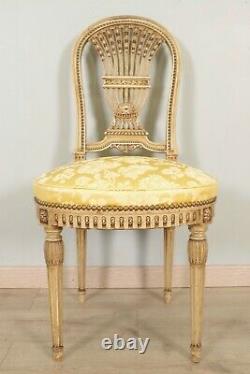 Pair Of Louis Xvi-style Chairs Lay Wood