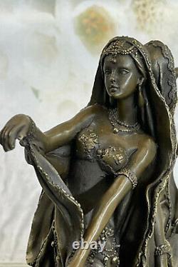 Persian Dancers Bronze Sculpture Art Style New Marble Picture Deco Home