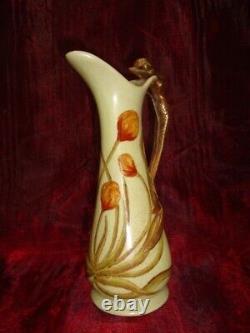 Pichet Cruche Figure Nue Sirene Sexy Style Art Deco Style Art Nouveau Porcelai