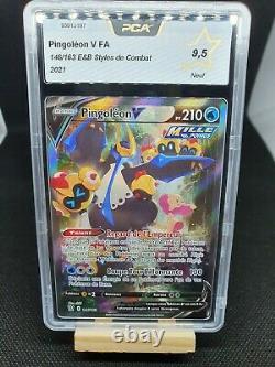 Pokemon Card Pingoleon V Alt Art 146/163 Eb5 Combat Style Pca 9.5 Neuve En
