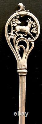 Pretty Old Style Of Hunting Wmf Letter Opener Art Nouveau