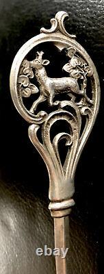 Pretty Old Style Of Hunting Wmf Letter Opener Art Nouveau