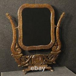 Psych French Wooden Mirror Antique Style Art Nouveau 900 20th Century