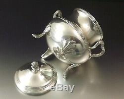 Puiforcat Sugar Covered Louis XVI Style Silver Solid Debut XX Century